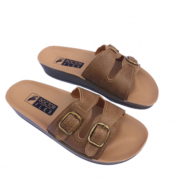 Sandália 2 Fivelas Areia Doctor Flex III.jpeg